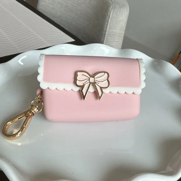 Pink Bow Pocketbac hand Sanatizer Holder BNWT Bath and Body Works - Picture 3 of 3